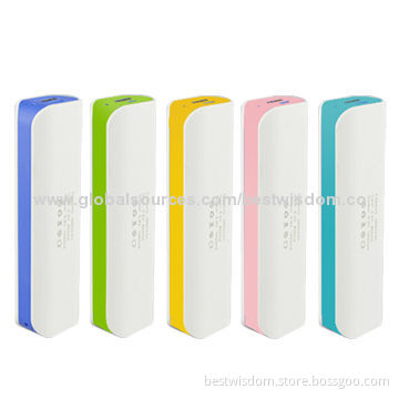 Power Banks for Cellphones with 2,600mAh Capacity, OEM and ODM Orders Welcomed